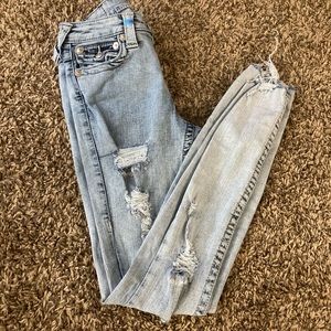 True religion 200471 super skinny Jean size 25